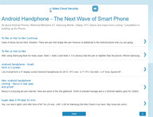 Tablet Screenshot of android-handphone.blogspot.com
