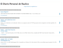 Tablet Screenshot of diarioderaulico.blogspot.com