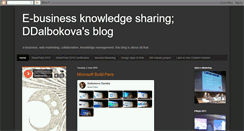 Desktop Screenshot of e-businessmba.blogspot.com