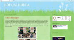 Desktop Screenshot of educatudela.blogspot.com