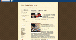 Desktop Screenshot of lojadoarco.blogspot.com