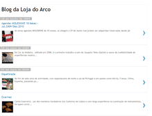 Tablet Screenshot of lojadoarco.blogspot.com