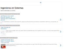 Tablet Screenshot of ingensis.blogspot.com