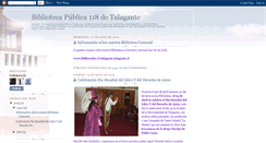 Desktop Screenshot of bibliotalagante.blogspot.com