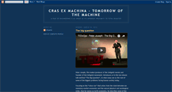 Desktop Screenshot of crasexmachina.blogspot.com