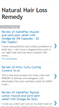 Mobile Screenshot of natural-hair-lossremedy.blogspot.com