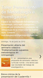 Mobile Screenshot of metodologiataller.blogspot.com