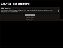 Tablet Screenshot of masariq.blogspot.com