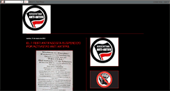 Desktop Screenshot of antiantifaargentina.blogspot.com