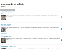 Tablet Screenshot of lacommodedevalerie.blogspot.com