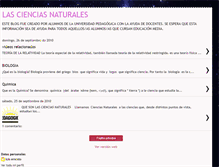 Tablet Screenshot of cienciasquimicabiologia.blogspot.com