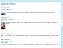 Tablet Screenshot of cookingwithsoul.blogspot.com