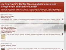 Tablet Screenshot of lifefirsttrainingcenter.blogspot.com