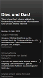 Mobile Screenshot of diesunddaswissenswertes.blogspot.com