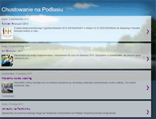 Tablet Screenshot of chustybialystok.blogspot.com