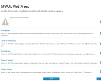 Tablet Screenshot of floridawaternews.blogspot.com