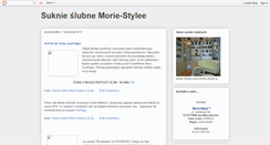 Desktop Screenshot of morie-stylee.blogspot.com