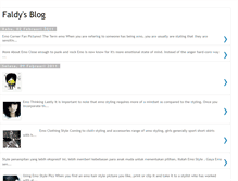 Tablet Screenshot of faldysnewblog.blogspot.com