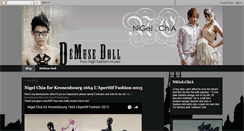 Desktop Screenshot of nigelchiabridalcouture.blogspot.com