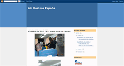 Desktop Screenshot of airhostessespana.blogspot.com