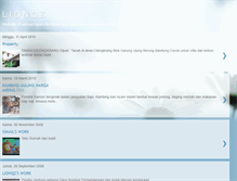 Tablet Screenshot of lionqz.blogspot.com