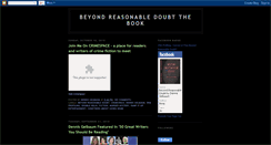 Desktop Screenshot of beyondreasonabledoubtbook.blogspot.com