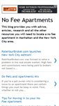 Mobile Screenshot of nofeeapartments.blogspot.com