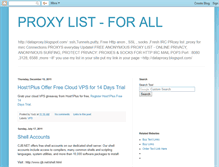 Tablet Screenshot of dataproxy.blogspot.com