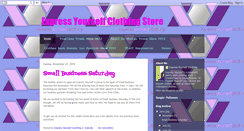 Desktop Screenshot of expressyourselfclothing.blogspot.com