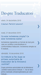 Mobile Screenshot of despretraducatori.blogspot.com