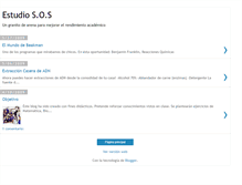 Tablet Screenshot of estudio-sos.blogspot.com