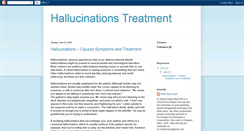 Desktop Screenshot of hallucinations-treatment.blogspot.com