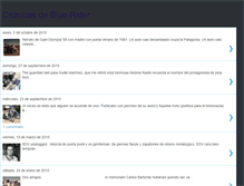 Tablet Screenshot of cronicasdebluerider.blogspot.com