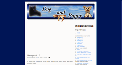 Desktop Screenshot of dogandpuppy.blogspot.com