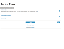 Tablet Screenshot of dogandpuppy.blogspot.com