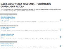 Tablet Screenshot of elderabusevictimadvocates.blogspot.com