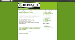 Desktop Screenshot of herbalife-perlis.blogspot.com