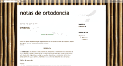 Desktop Screenshot of jorge-notasortodoncia.blogspot.com