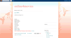 Desktop Screenshot of online4movies.blogspot.com