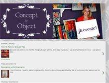 Tablet Screenshot of concept-to-object.blogspot.com