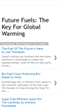 Mobile Screenshot of futurefuelsthekeyforglobalwarming.blogspot.com