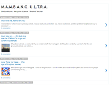 Tablet Screenshot of mambang-ultra.blogspot.com