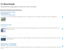 Tablet Screenshot of csdownloads10.blogspot.com