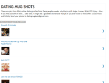 Tablet Screenshot of datingmugshots.blogspot.com