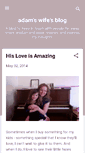 Mobile Screenshot of adamswifeamanda.blogspot.com