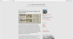 Desktop Screenshot of icartographer.blogspot.com