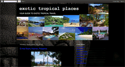 Desktop Screenshot of justexotictravel.blogspot.com