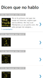 Mobile Screenshot of dicenquenohablo.blogspot.com