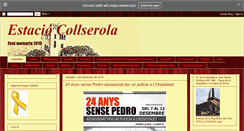 Desktop Screenshot of estaciocollserola.blogspot.com