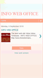 Mobile Screenshot of infoweboffice.blogspot.com